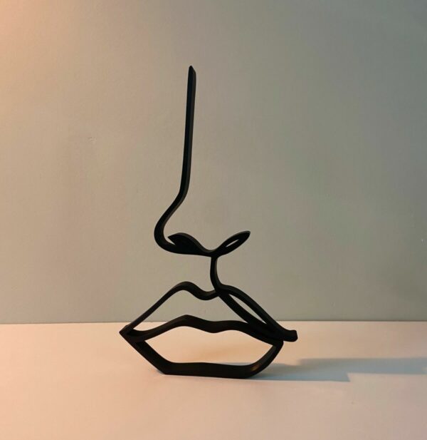 Lijnkunst Design Neus en Mond