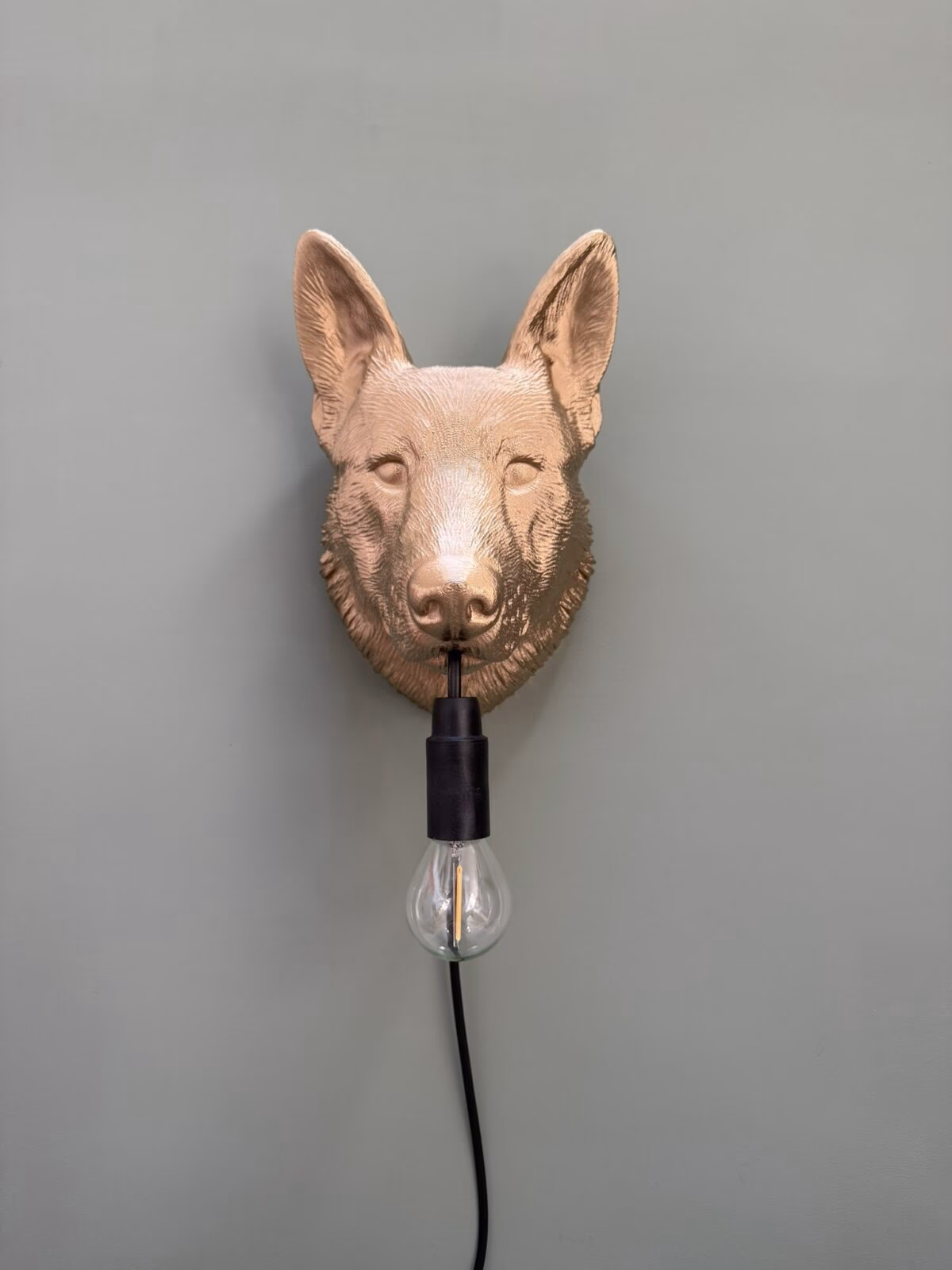Duitse Herder Wandlamp - Afbeelding 3