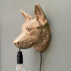 Duitse Herder Wandlamp - Afbeelding 2
