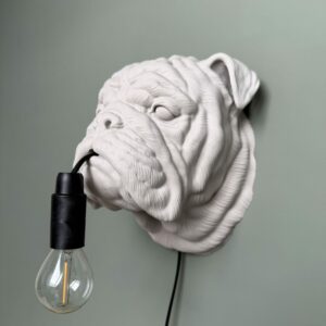 Engelse Bulldog Wandlamp