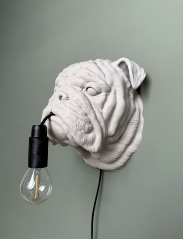 Engelse Bulldog Wandlamp