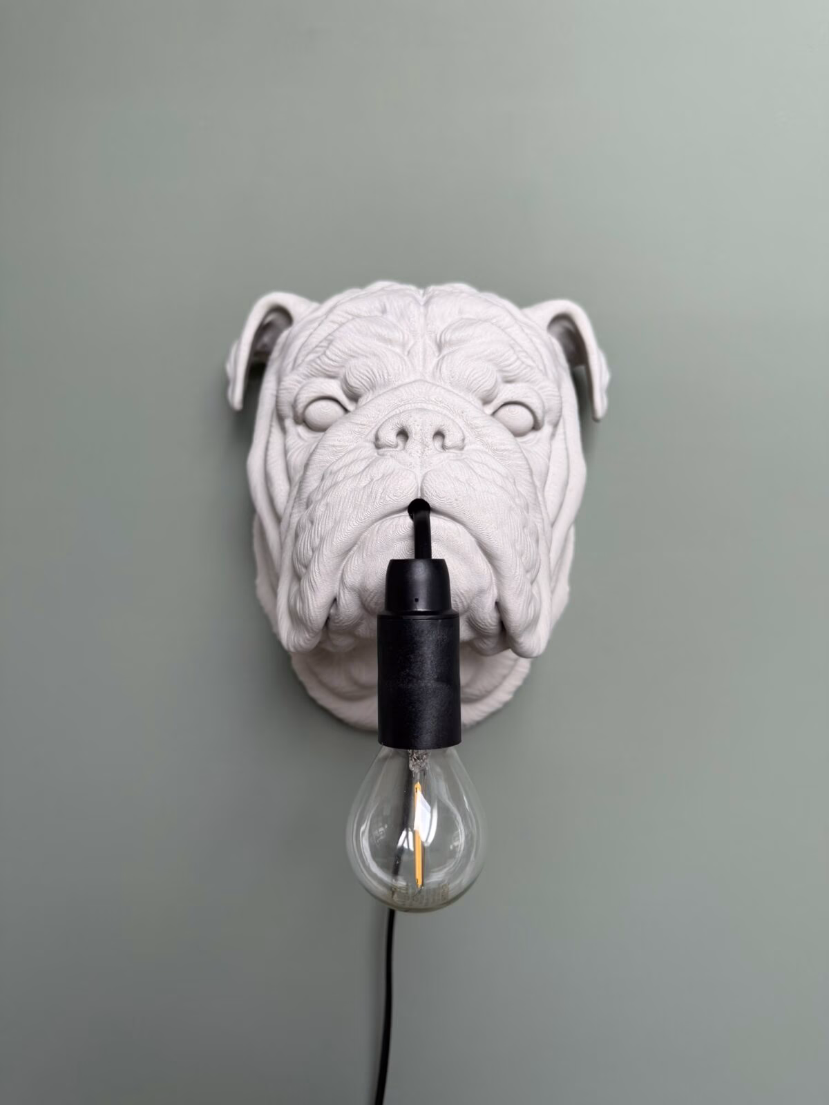 Engelse Bulldog Wandlamp - Afbeelding 3