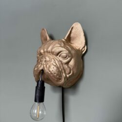 Franse Bulldog Wandlamp - Afbeelding 2