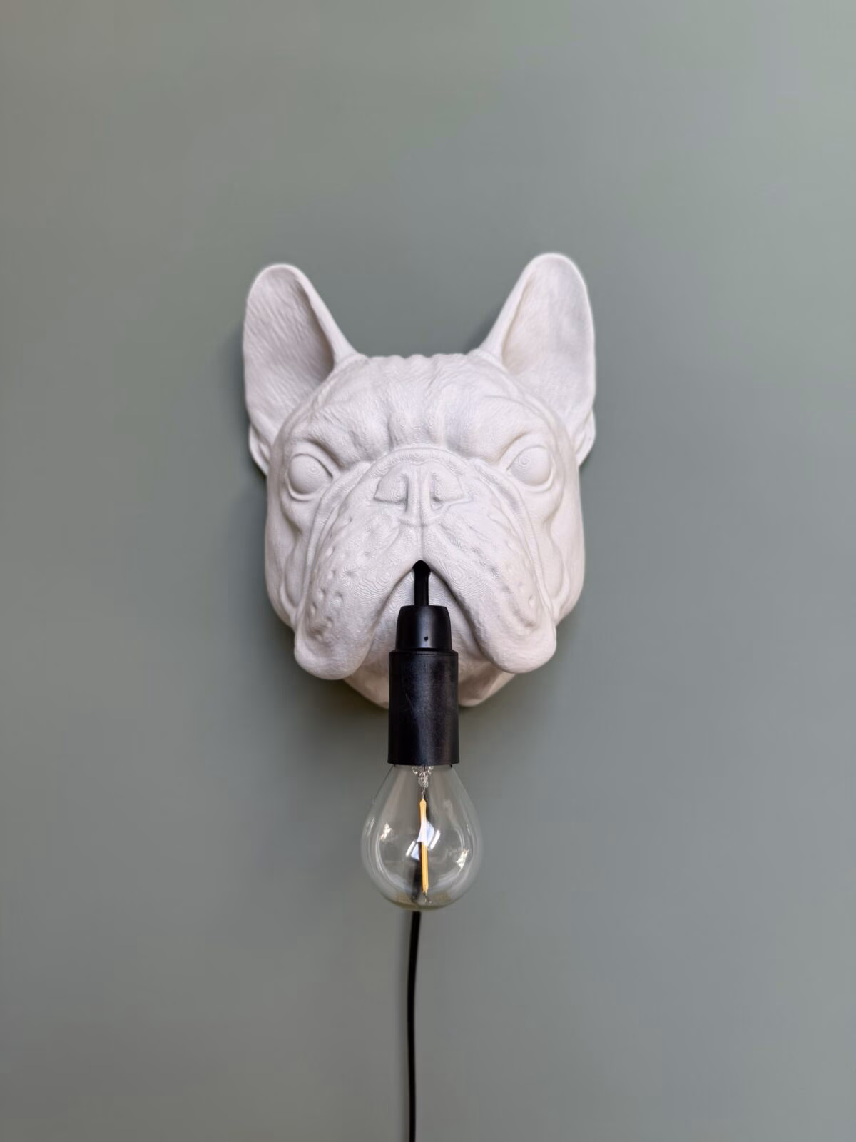 Franse Bulldog Wandlamp - Afbeelding 4