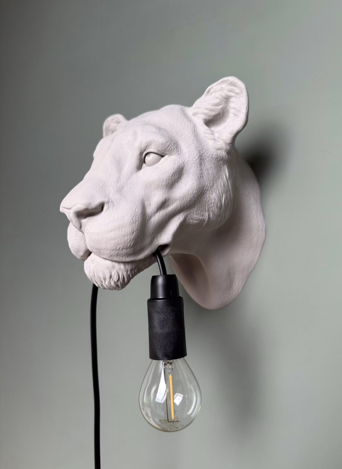 Leeuwin wandlamp - Afbeelding 2