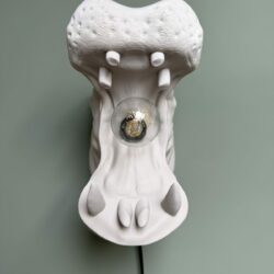 Nijlpaard Wandlamp - Afbeelding 3