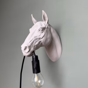 Paardenkop Wandlamp