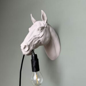 Paardenkop Wandlamp