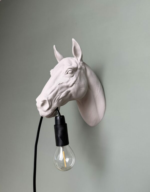 Paardenkop Wandlamp