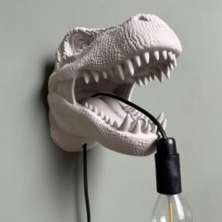 T-Rex Kop Wandlamp - Afbeelding 2