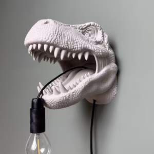 T-Rex Kop Wandlamp