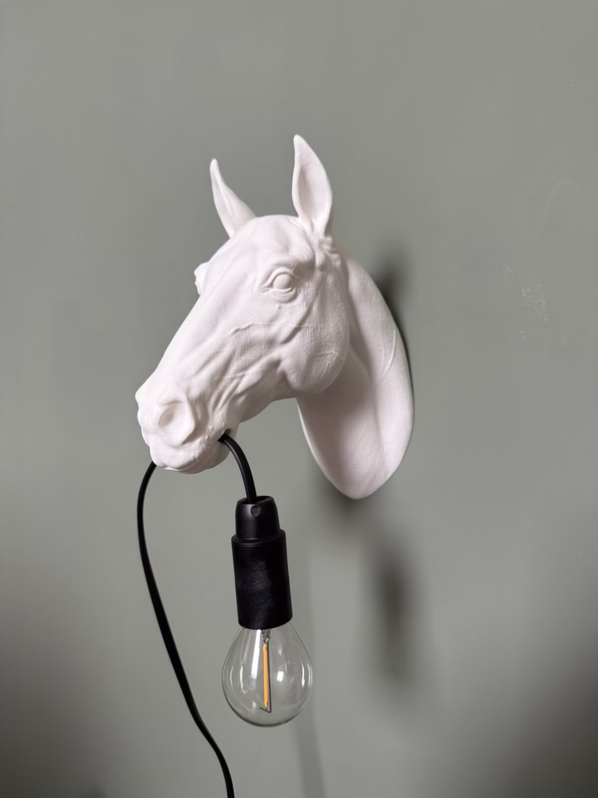 Paardenkop Wandlamp - Afbeelding 5