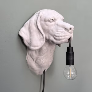 Beagle Wandlamp