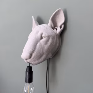 Bull Terrier Wandlamp